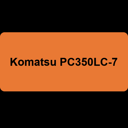 Komatsu PC350LC-7